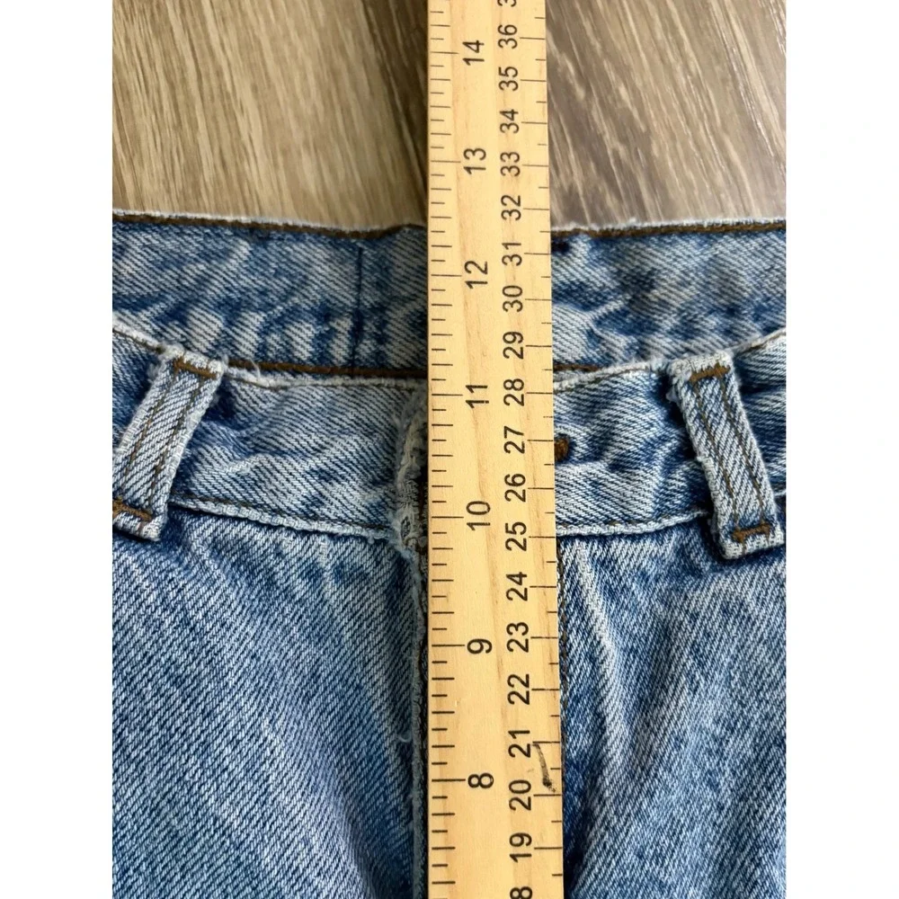 Vintage Levi's Jeans White Tab Men 26x29 Light Wash Tapered USA 90s‎ Rare READ